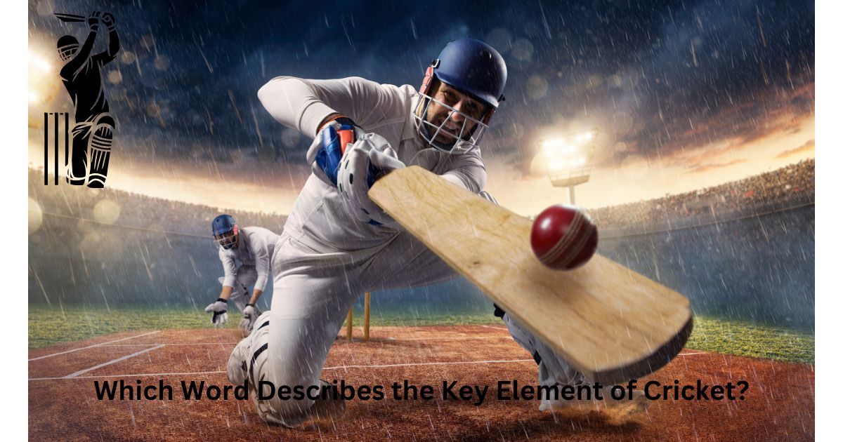 Which Word Best Describes the Key Element of Cricket? | Understanding Cricket's Core