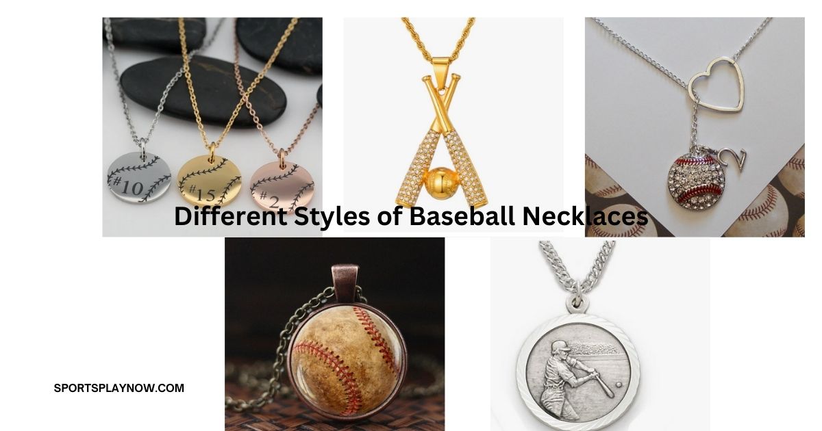 Explore the Different Styles of Baseball Necklaces